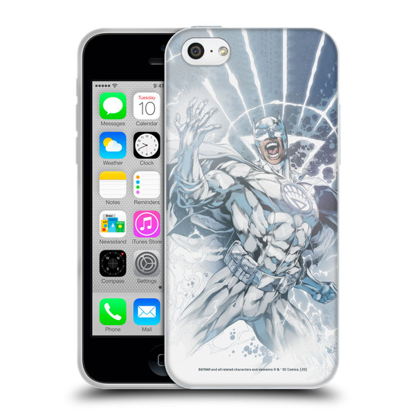 Batman DC Comics Iconic Comic Book Costumes White Lantern Brightest Day Soft Gel Case for Apple iPhone 5c