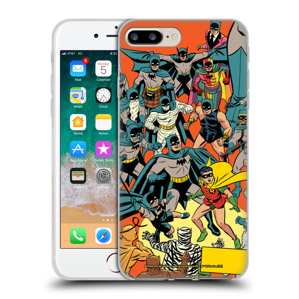 Batman DC Comics Iconic Comic Book Costumes Detective Comics 1000 Robin Soft Gel Case for Apple iPhone 7 Plus / iPhone 8 Plus & MagSafe