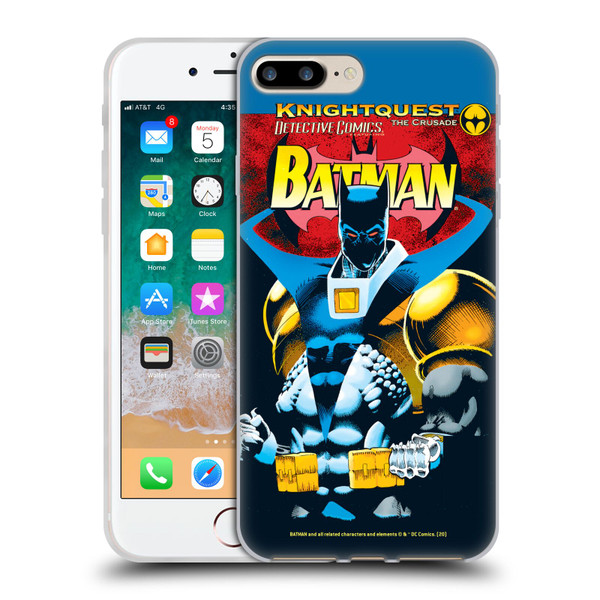 Batman DC Comics Iconic Comic Book Costumes Knightquest Soft Gel Case for Apple iPhone 7 Plus / iPhone 8 Plus & MagSafe
