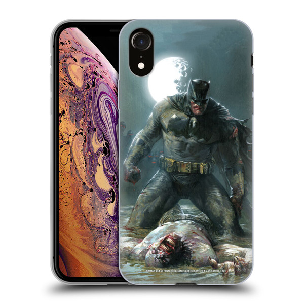 Batman DC Comics Iconic Comic Book Costumes The Dark Knight Returns Soft Gel Case for Apple iPhone XR