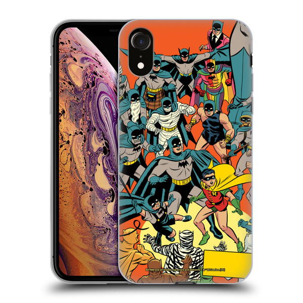 Batman DC Comics Iconic Comic Book Costumes Detective Comics 1000 Robin Soft Gel Case for Apple iPhone XR