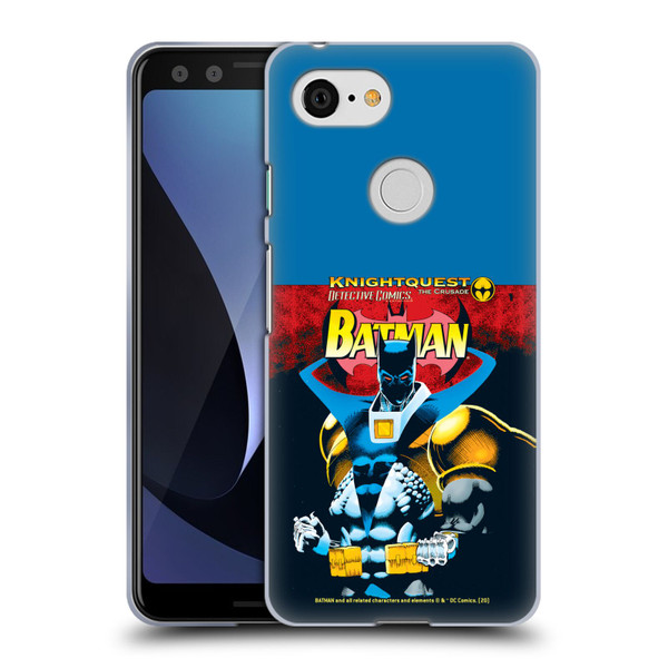 Batman DC Comics Iconic Comic Book Costumes Knightquest Soft Gel Case for Google Pixel 3