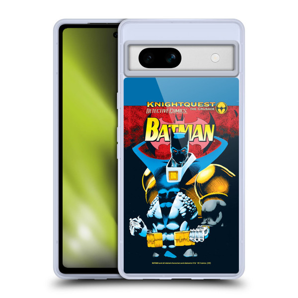 Batman DC Comics Iconic Comic Book Costumes Knightquest Soft Gel Case for Google Pixel 7a
