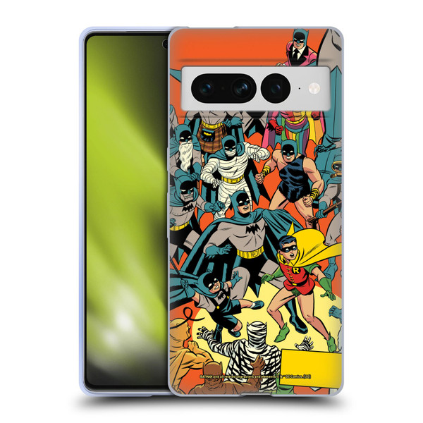 Batman DC Comics Iconic Comic Book Costumes Detective Comics 1000 Robin Soft Gel Case for Google Pixel 7 Pro