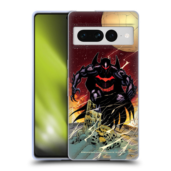 Batman DC Comics Iconic Comic Book Costumes Hellbat Soft Gel Case for Google Pixel 7 Pro