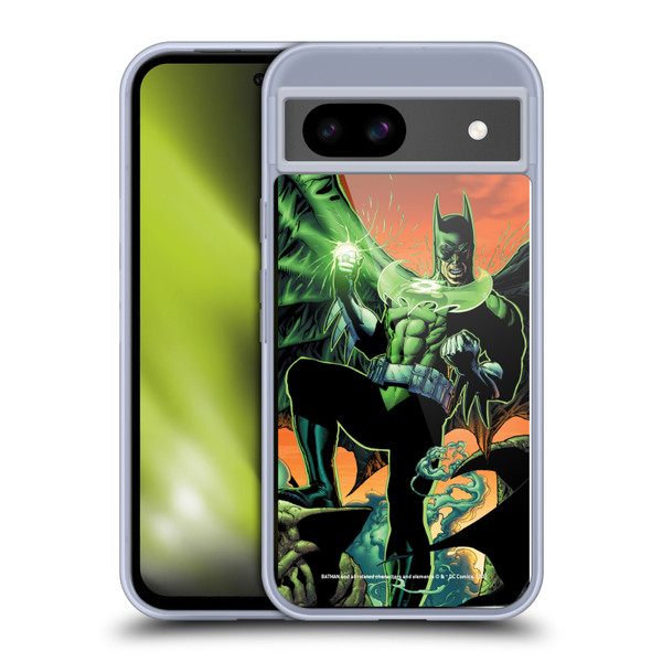 Batman DC Comics Iconic Comic Book Costumes Green Lantern Soft Gel Case for Google Pixel 8a