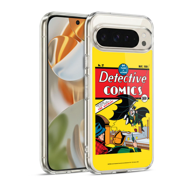 Batman DC Comics Iconic Comic Book Costumes Detective Comics #27 Soft Gel Case for Google Pixel 9 / Pixel 9 Pro
