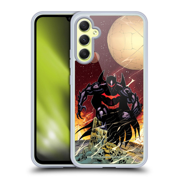 Batman DC Comics Iconic Comic Book Costumes Hellbat Soft Gel Case for Samsung Galaxy A34 5G