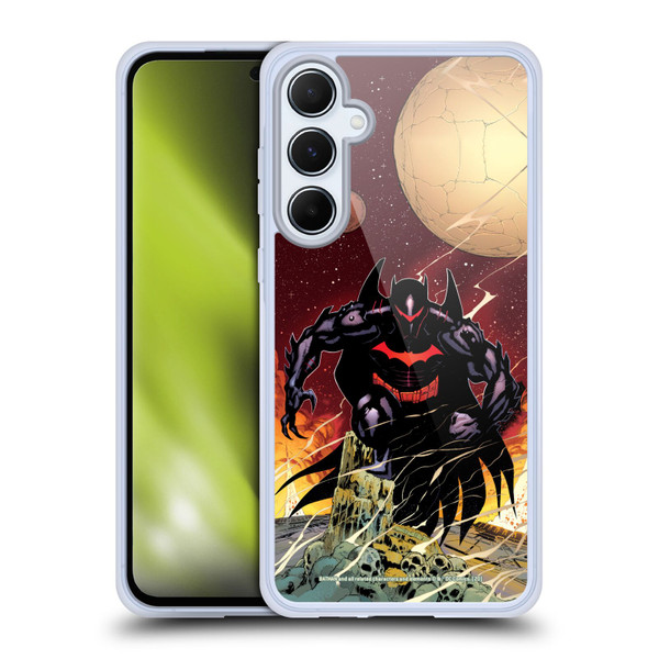 Batman DC Comics Iconic Comic Book Costumes Hellbat Soft Gel Case for Samsung Galaxy A55 5G