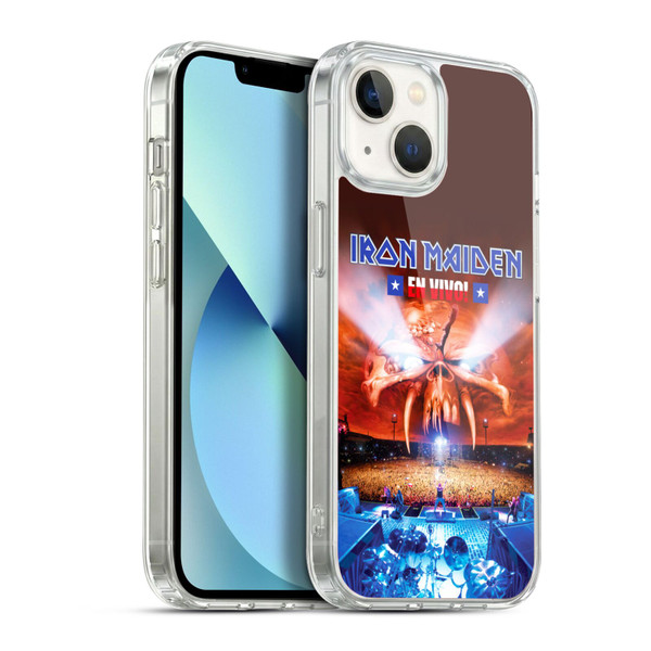 Iron Maiden Tours Concert Soft Gel Case for Apple iPhone 13