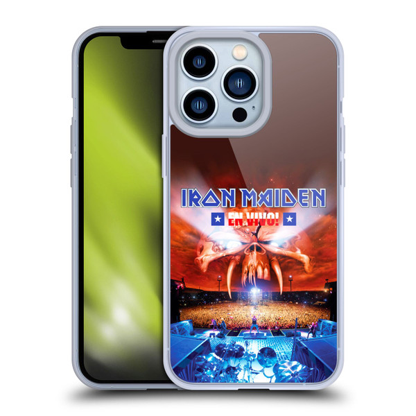 Iron Maiden Tours Concert Soft Gel Case for Apple iPhone 13 Pro & MagSafe