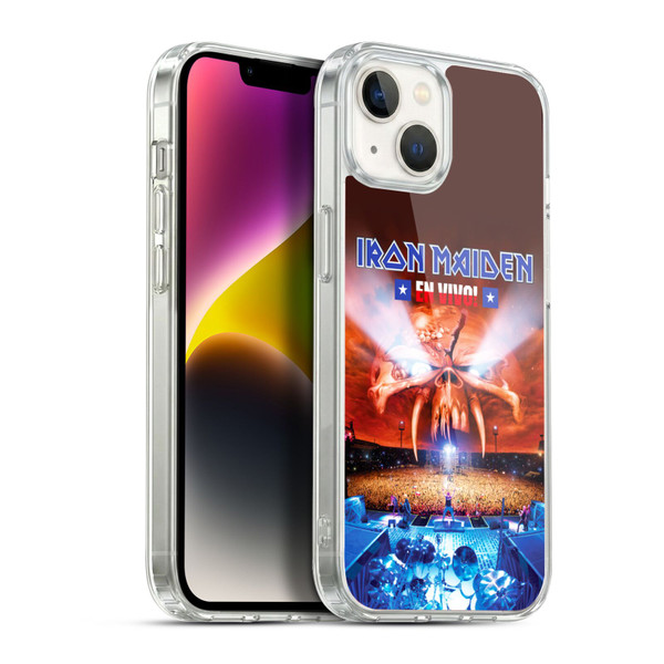 Iron Maiden Tours Concert Soft Gel Case for Apple iPhone 14 Plus & MagSafe