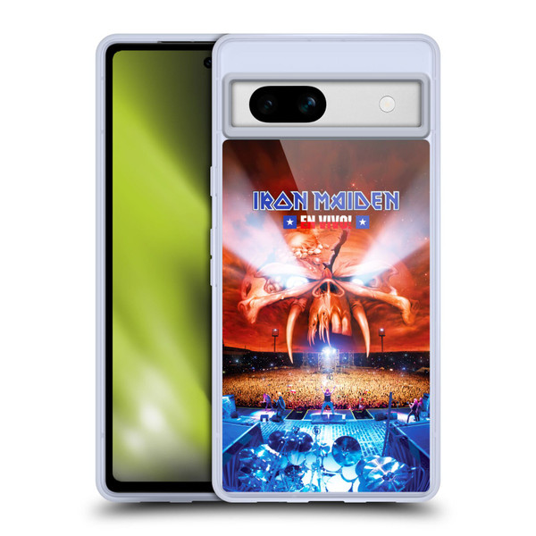 Iron Maiden Tours Concert Soft Gel Case for Google Pixel 7a