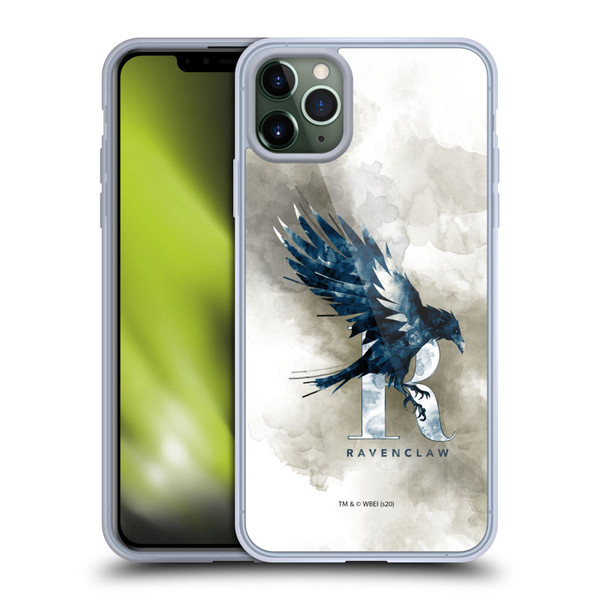 Harry Potter Deathly Hallows XVI Ravenclaw Soft Gel Case for Apple iPhone 11 Pro Max & MagSafe