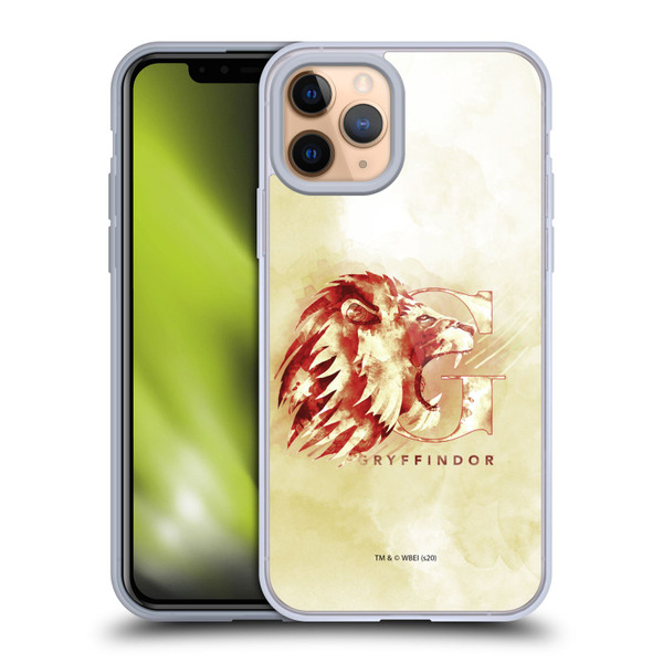 Harry Potter Deathly Hallows XVI Gryffindor Soft Gel Case for Apple iPhone 11 Pro & MagSafe