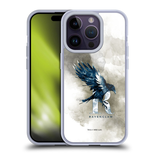 Harry Potter Deathly Hallows XVI Ravenclaw Soft Gel Case for Apple iPhone 14 Pro & MagSafe
