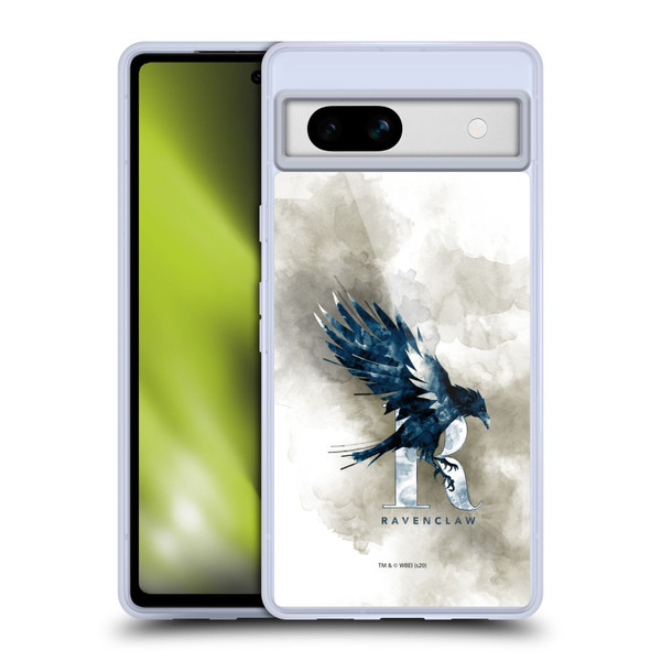 Harry Potter Deathly Hallows XVI Ravenclaw Soft Gel Case for Google Pixel 7a