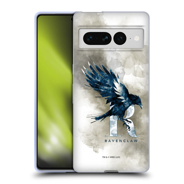 Harry Potter Deathly Hallows XVI Ravenclaw Soft Gel Case for Google Pixel 7 Pro