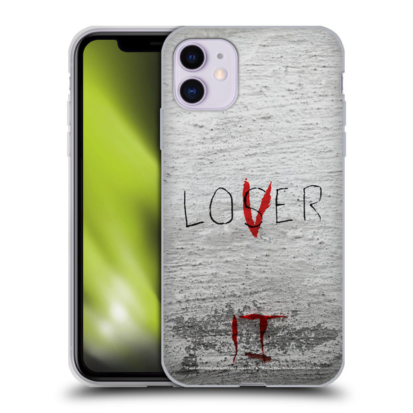 IT Movie Graphics Loser Soft Gel Case for Apple iPhone 11