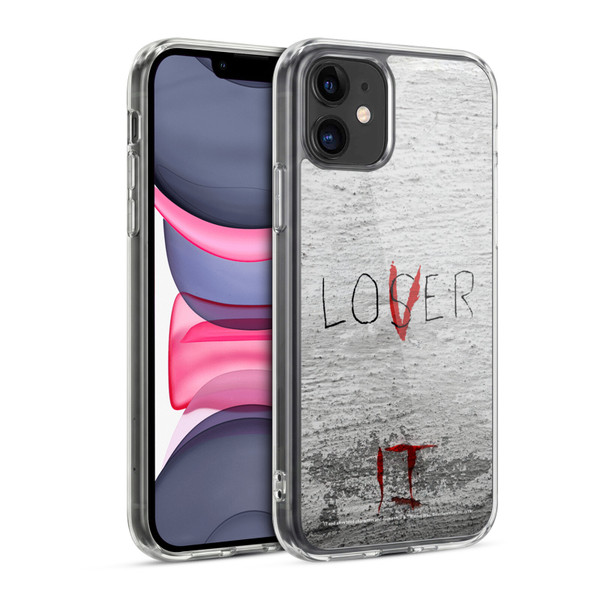 IT Movie Graphics Loser Soft Gel Case for Apple iPhone 11