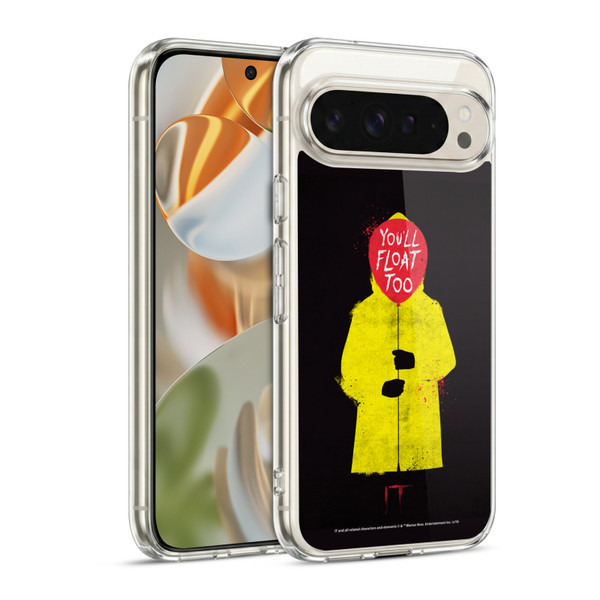 IT Movie Graphics You'll Float Too Soft Gel Case for Google Pixel 9 / Pixel 9 Pro