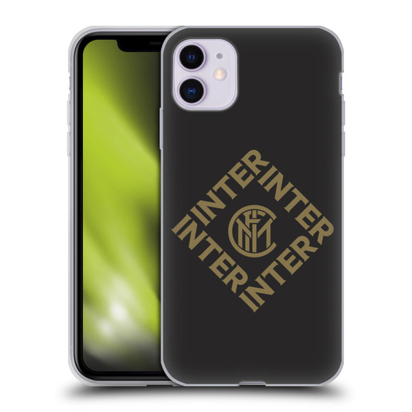 Fc Internazionale Milano Graphics Diamond Soft Gel Case for Apple iPhone 11