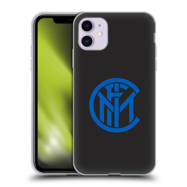 Fc Internazionale Milano Graphics Plain Soft Gel Case for Apple iPhone 11