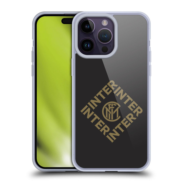 Fc Internazionale Milano Graphics Diamond Soft Gel Case for Apple iPhone 14 Pro Max & MagSafe