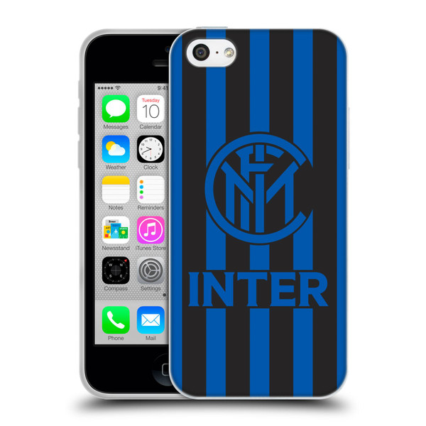 Fc Internazionale Milano Graphics Stripes 2 Soft Gel Case for Apple iPhone 5c