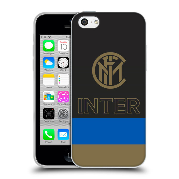 Fc Internazionale Milano Graphics Stripes Soft Gel Case for Apple iPhone 5c