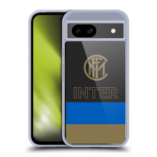 Fc Internazionale Milano Graphics Stripes Soft Gel Case for Google Pixel 8a