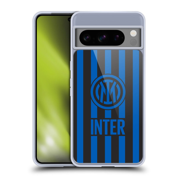 Fc Internazionale Milano Graphics Stripes 2 Soft Gel Case for Google Pixel 8 Pro