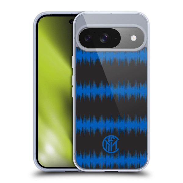 Fc Internazionale Milano Graphics Audio Wave Soft Gel Case for Google Pixel 9 / Pixel 9 Pro