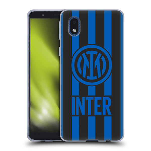 Fc Internazionale Milano Graphics Stripes 2 Soft Gel Case for Samsung Galaxy A01 Core (2020)