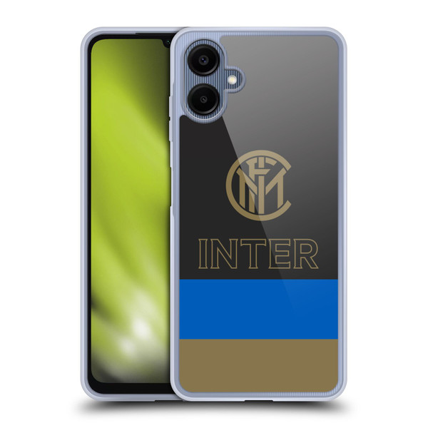 Fc Internazionale Milano Graphics Stripes Soft Gel Case for Samsung Galaxy A06 4G