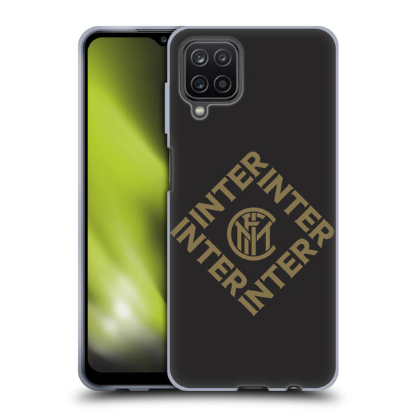 Fc Internazionale Milano Graphics Diamond Soft Gel Case for Samsung Galaxy A12 (2020)