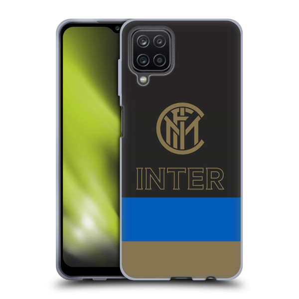 Fc Internazionale Milano Graphics Stripes Soft Gel Case for Samsung Galaxy A12 (2020)