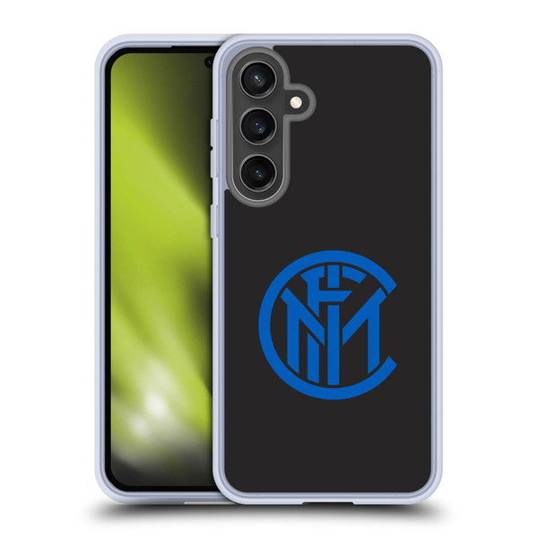 Fc Internazionale Milano Graphics Plain Soft Gel Case for Samsung Galaxy S24 FE & MagSafe