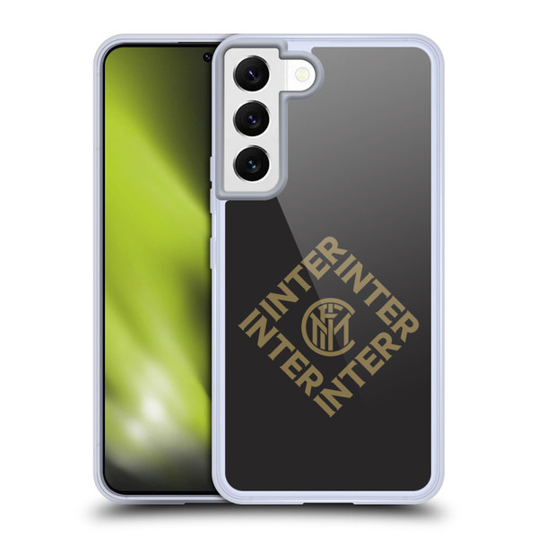 Fc Internazionale Milano Graphics Diamond Soft Gel Case for Samsung Galaxy S22 5G & MagSafe