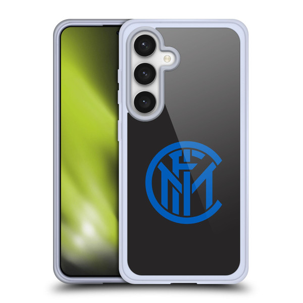 Fc Internazionale Milano Graphics Plain Soft Gel Case for Samsung Galaxy S24 5G & MagSafe