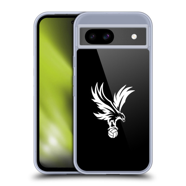 Crystal Palace FC Crest Eagle Grey Soft Gel Case for Google Pixel 8a