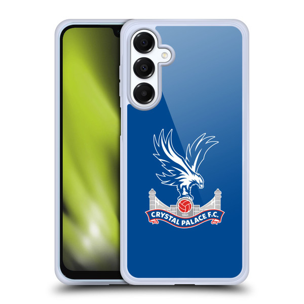 Crystal Palace FC Crest Plain Soft Gel Case for Samsung Galaxy A16 5G & MagSafe