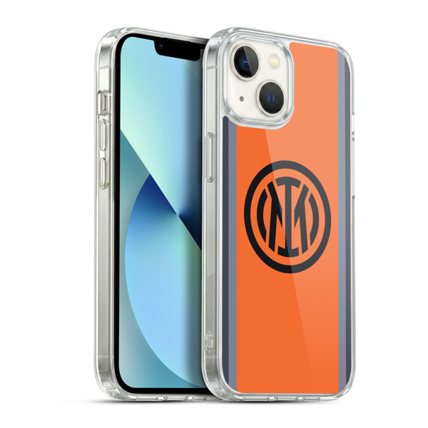 Fc Internazionale Milano 2023/24 Crest Kit Third Soft Gel Case for Apple iPhone 13