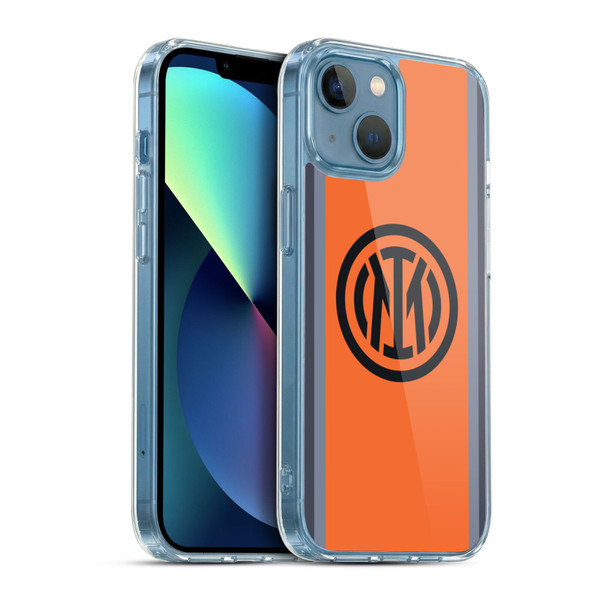Fc Internazionale Milano 2023/24 Crest Kit Third Soft Gel Case for Apple iPhone 13 Mini & MagSafe