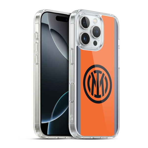 Fc Internazionale Milano 2023/24 Crest Kit Third Soft Gel Case for Apple iPhone 16 Pro & MagSafe