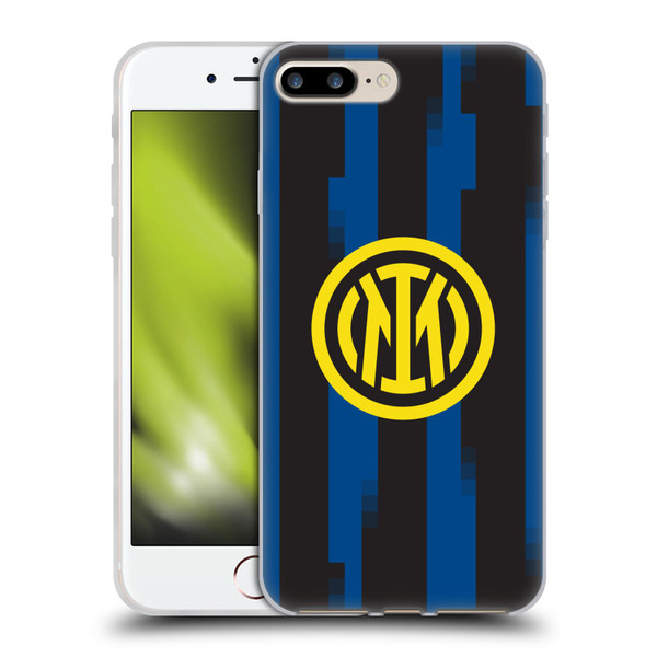 Fc Internazionale Milano 2023/24 Crest Kit Home Soft Gel Case for Apple iPhone 7 Plus / iPhone 8 Plus & MagSafe