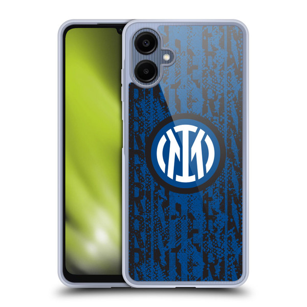 Fc Internazionale Milano Patterns Snake Wordmark Soft Gel Case for Samsung Galaxy A06 4G / 5G