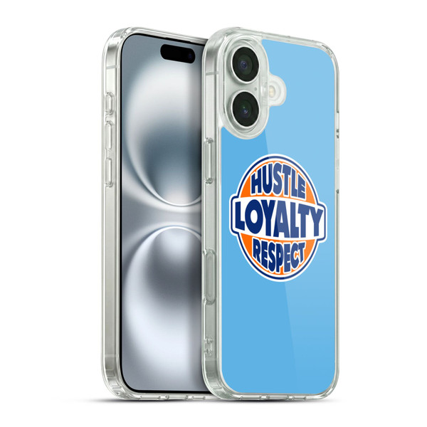 WWE John Cena Hustle Loyalty Respect Soft Gel Case for Apple iPhone 16 Plus & MagSafe