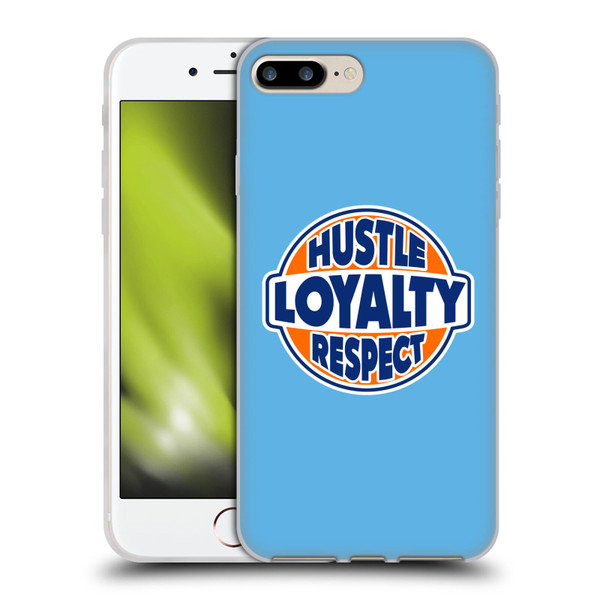 WWE John Cena Hustle Loyalty Respect Soft Gel Case for Apple iPhone 7 Plus / iPhone 8 Plus & MagSafe