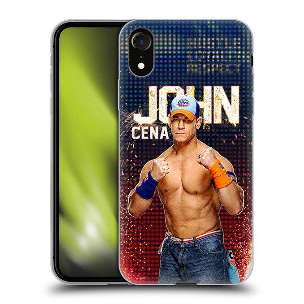 WWE John Cena Portrait Soft Gel Case for Apple iPhone XR
